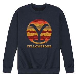 Мужской свитшот Yellowstone с узором Y Licensed Character