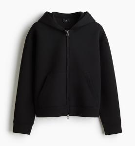 Толстовка H&M Loose-Fit Scuba, черный