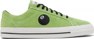 Кроссовки Converse Stussy x One Star Pro Low 8 Ball, зеленый