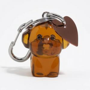 Брелок Bimba Y Lola Resin Dog, коричневый