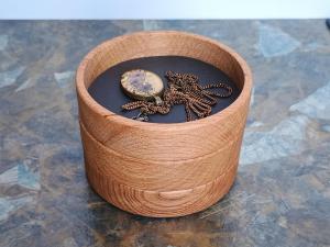 Подставка под бижутерию Fachwerk101, 10х2.5 см, коричневый