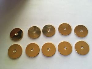 10 больших золотых колесиков Gretsch для Space Control и Bar Bridge Thumb Wheel 6120 6136 6122 5 пар