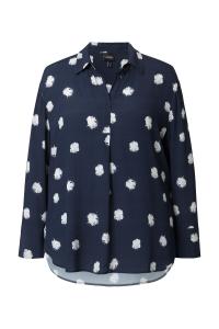 Ulla Popken Блузка в цвете Marine Blue