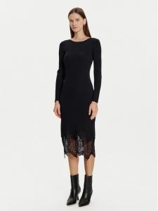 Трикотажное платье приталенного кроя Morgan, черный