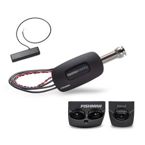 Fishman PowerTap Infinity — датчик тела с подседельным датчиком, узкий формат, черный, узкий разъем