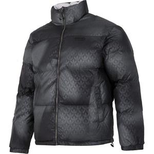 Пуховик мужской черный/серый Adidas Originals