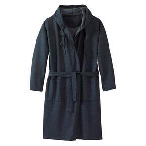 Большой и высокий мужской флисовый халат Kingsize KingSize, темно-синий