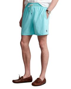 6-дюймовые дорожные шорты Polo Ralph Lauren, синий