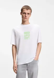 Футболка с принтом nufotee Hugo, White