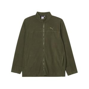 PUMA Бархатная куртка мужская тёмно-оливковая, Dark Olive