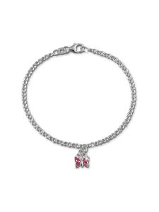 SilberDream Детские серебряные браслеты SilverDream из серебра 925 пробы с изображением бабочек, приблизительно 16 см