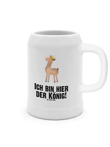 Пивная кружка Lama King с надписью на белом фоне Mr. & Mrs. Panda