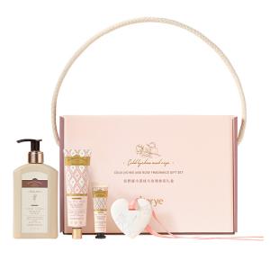 AARYE Ограниченная серия уходовых наборов Cold Litchi And Rose Box увлажняющий ароматный 60г+220г+55г+10г