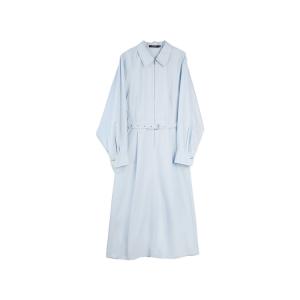 Женское платье с длинными рукавами ELLE, светло-синий