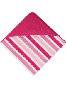Erwin Müller Банное полотенце с капюшоном из махровой ткани, розового цвета