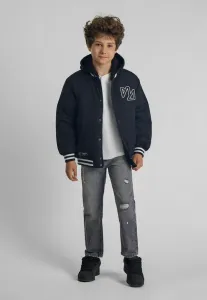 Потертые джинсы зауженного кроя Minoti, Grey Denim