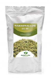 Листья алтея, чай из листьев алтея, тщательно обработанный, травяной листовой чай, без песка, европейское качество 500г Herbanordpol