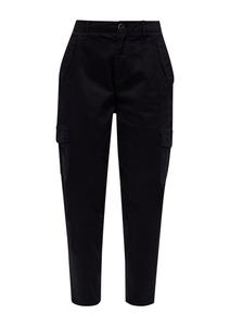 Зауженные брюки s.Oliver, Black