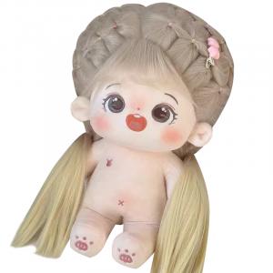 Обратимый большой плюшевый кукла с текстурой каштана, высота 40 см Dolls and bears dance, бежевый