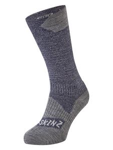 Носки SEALSKINZ Funktionssocken Raynham, цвет Dunkelblau/Grau