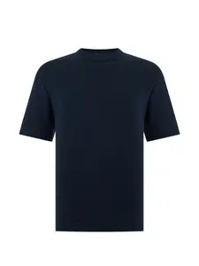 Футболка с круглым вырезом Boggi Milano, синий