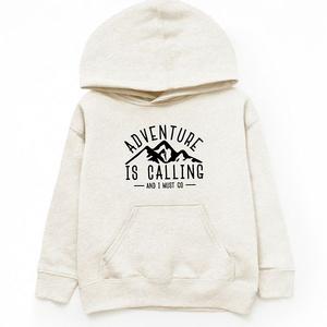 Худи youth adventure is calling and i must go The Juniper Shop, Natural