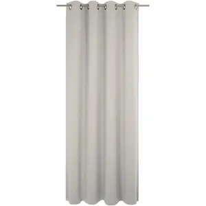 Шторка Westport с люверсами, 1 шт. Wirth, светло-серый