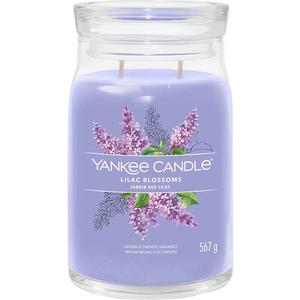 Ароматическая свеча Signature | Большая свеча с длительным горением цвета сирени Yankee Candle