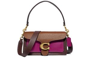 Сумка через плечо Tabby Multicolor Leather Wine God из смешанной кожи с меховыми вставками Multicolor COACH