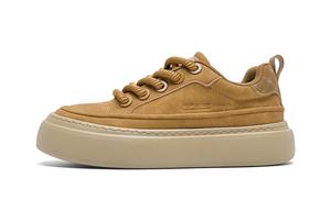HLA Низкие скейтерские кросcовки мужские землянисто-желтые, цвет Earth Yellow