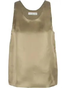 Топ без рукавов GOLDEN GOOSE, зеленый