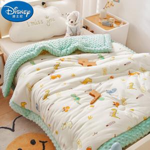 Disney Детское одеяло 100х120 см, вес 750 г, класс А, хлопок, утепленное, рисунок Adorable Dinosaur