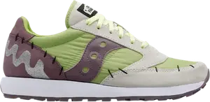 Кроссовки Saucony Super7 x Jazz Original The Bride Of Frankenstein, зеленый