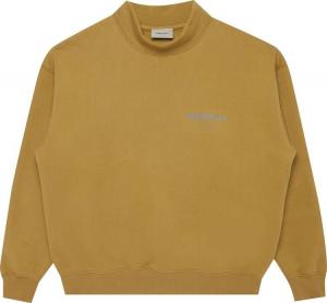 Пуловер Fear of God Essentials Pullover Mockneck 'Amber', желтый