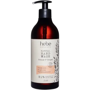 Hebe Naturals Pomarańcza&Imbir мыло для рук, 500 мл