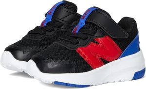 Кроссовки New Balance Kids  578v1 Bungee Lace with Top Strap, Black/Team Red/Team Royal
