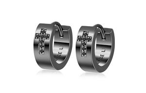 SINCE YOU Сережки из стерлингового серебра 925 пробы для мужчин