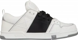 Кроссовки Valentino Open Skate Sneaker White Black, белый