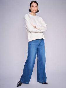 Джинсы dara deluxe с широкими штанинами MOS MOSH, средний синий