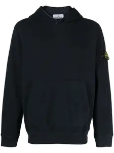 Худи с нашивкой Compass Stone Island, синий