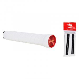 LiNing Грип-лента для бадминтона Polyurethane, утолщенная, для игры в помещении и на улице Li-Ning, [2 pack]axjs047 белый