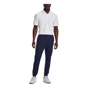 Футболка luxe polo shirt 'white' Under Armour, белый