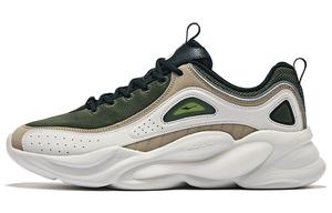 Кроссовки мужские Derivation Lifestyle Shoes Men Low-Top The Wilderness Is Gray And Silver Pine Green Erke