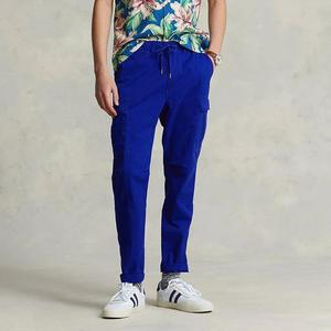 POLO RALPH LAUREN Мужские эластичные карго-брюки Slim Fit из твила, Royal Blue
