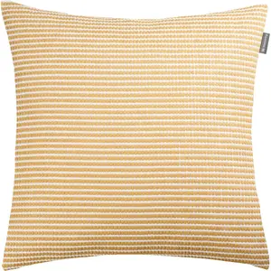 Декоративная подушка с узором Кирпичики Musterring, Hellgelb/sonnengelb/gelb + gestreift