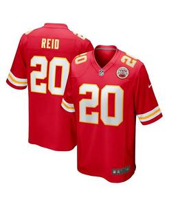 Мужская красная майка Justin Reid Kansas City Chiefs Game Nike, красный