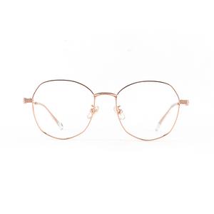 MARVEL Оправы для очков из сплава неправильной формы унисекс, Rose Gold C031