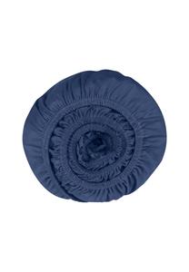 Тонкая льняная простыня Finni из согревающего хлопка SCHIESSER, цвет Gesamt Blau