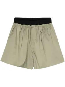 Плиссированные шорты B+Ab, зеленый