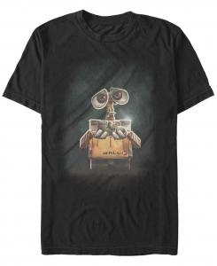 Мужская футболка wall-e с круглым вырезом и короткими рукавами Fifth Sun, черный